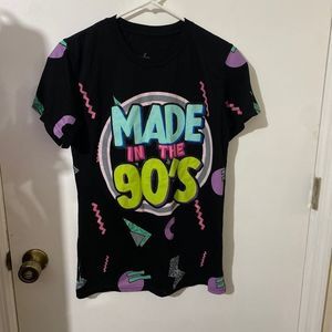 Vibe Made in the 90s Graphic Tee size S